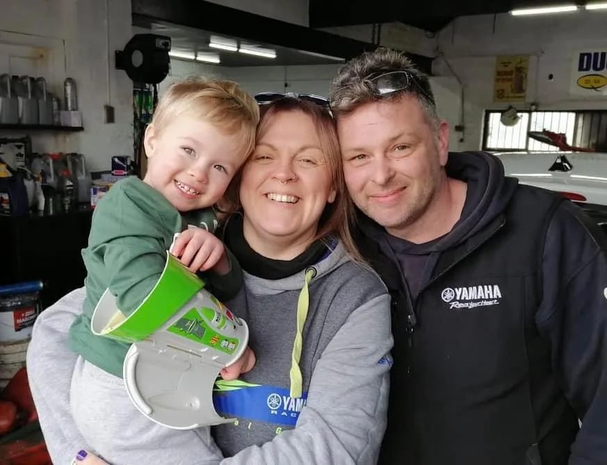 Mark and Suzi, the owners of Pelsall Village Garage